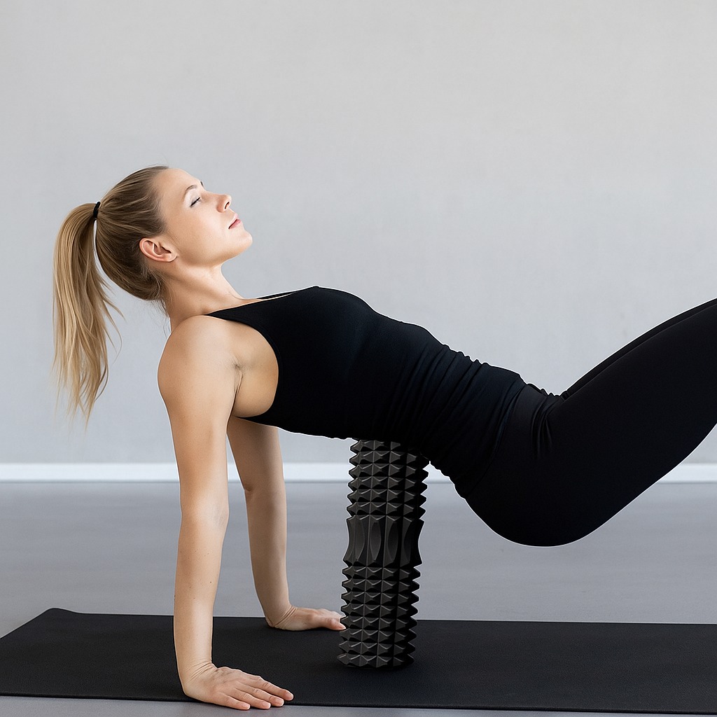 أسطوانة تمارين اليوغا من إيفا  - مراجعة Foam Roller Trigger Point وسعره