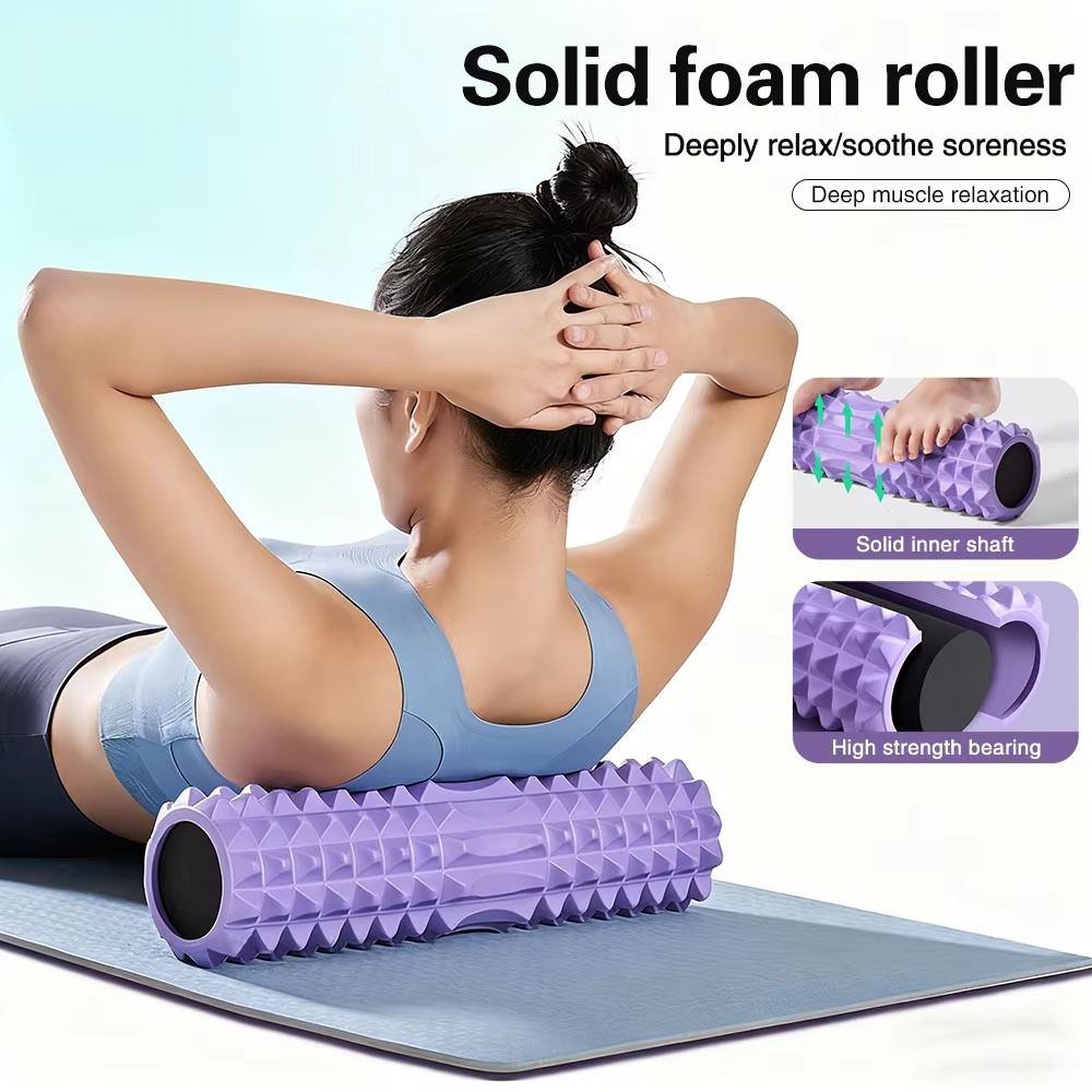 أسطوانة تمارين اليوغا من إيفا  - مراجعة Foam Roller Trigger Point وسعره