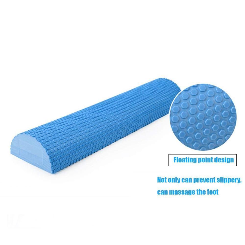 نصف دائري اليوغا الأسطوانة إيف - مراجعة Foam Roller Trigger Point وسعره