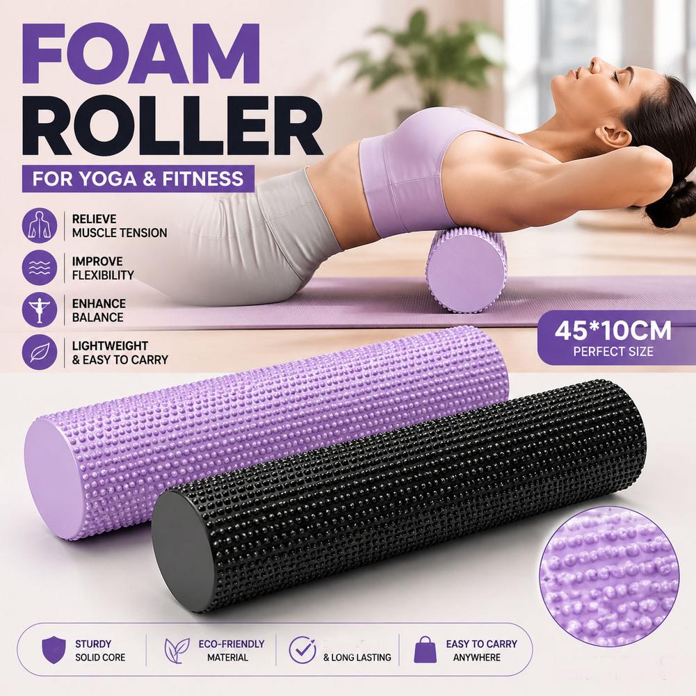 بكرة رغوية عالية الكثافة من EV - مراجعة Foam Roller Trigger Point وسعره